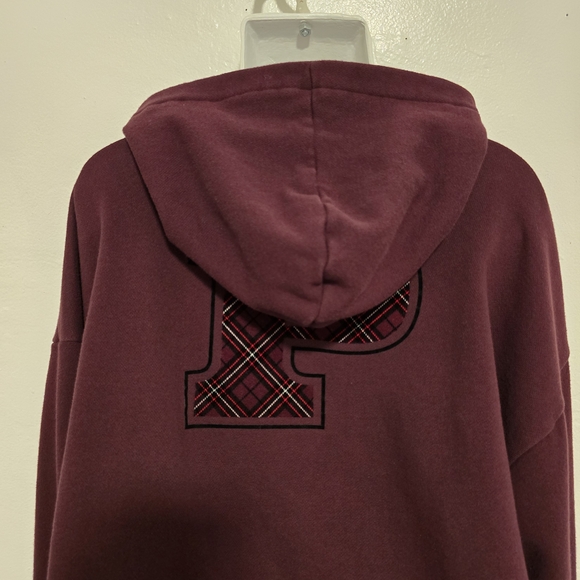 PINK Victoria's Secret - Maroon Hoodie - Picture 6 of 12